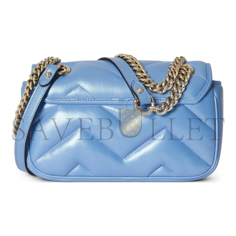 GUCCI GG MARMONT MINI SHOULDER 446744 (22*13*6cm)